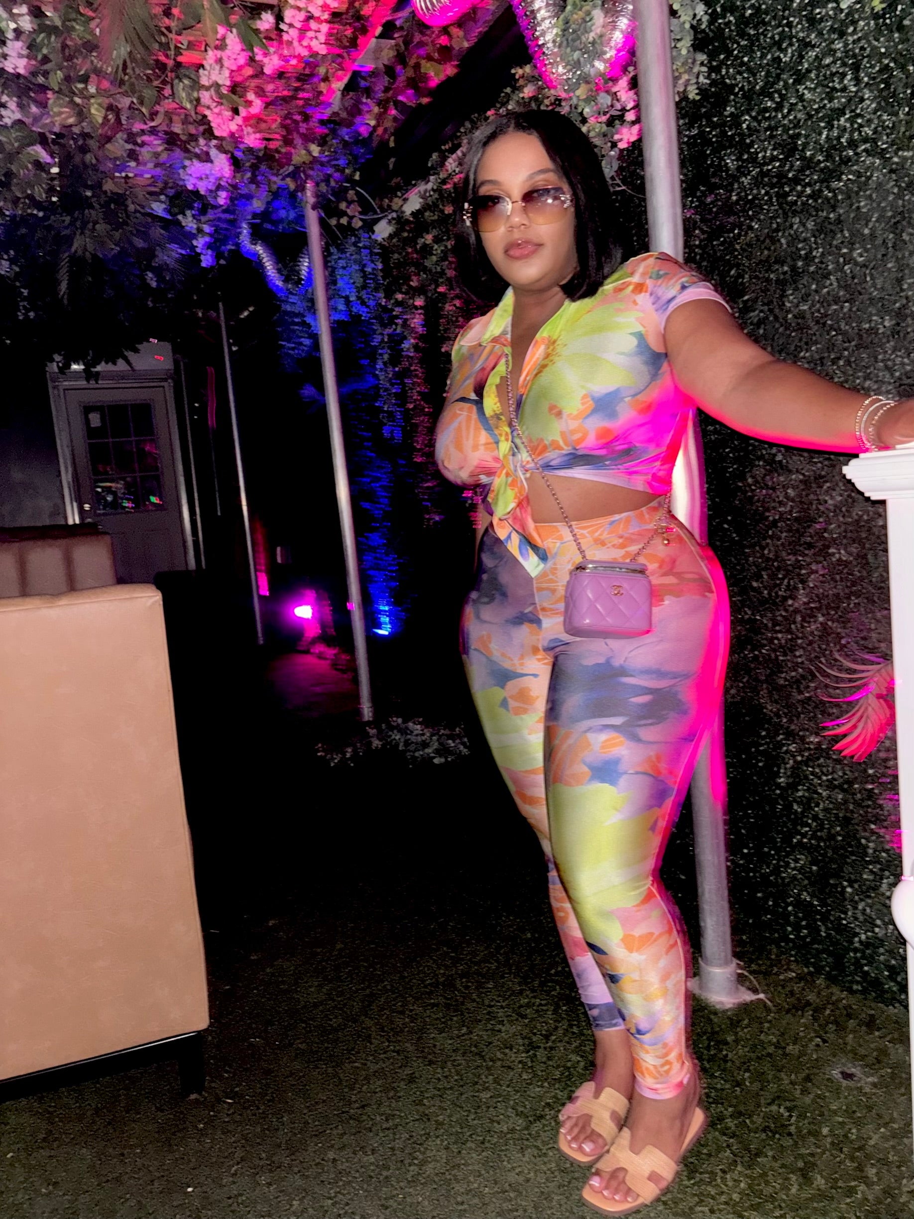 Getaway in Color Two Piece Pants Set