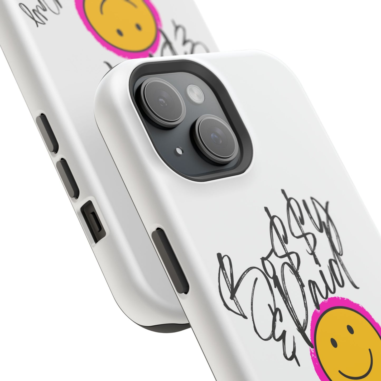 Bo$$y & Paid Smiley Phone Case