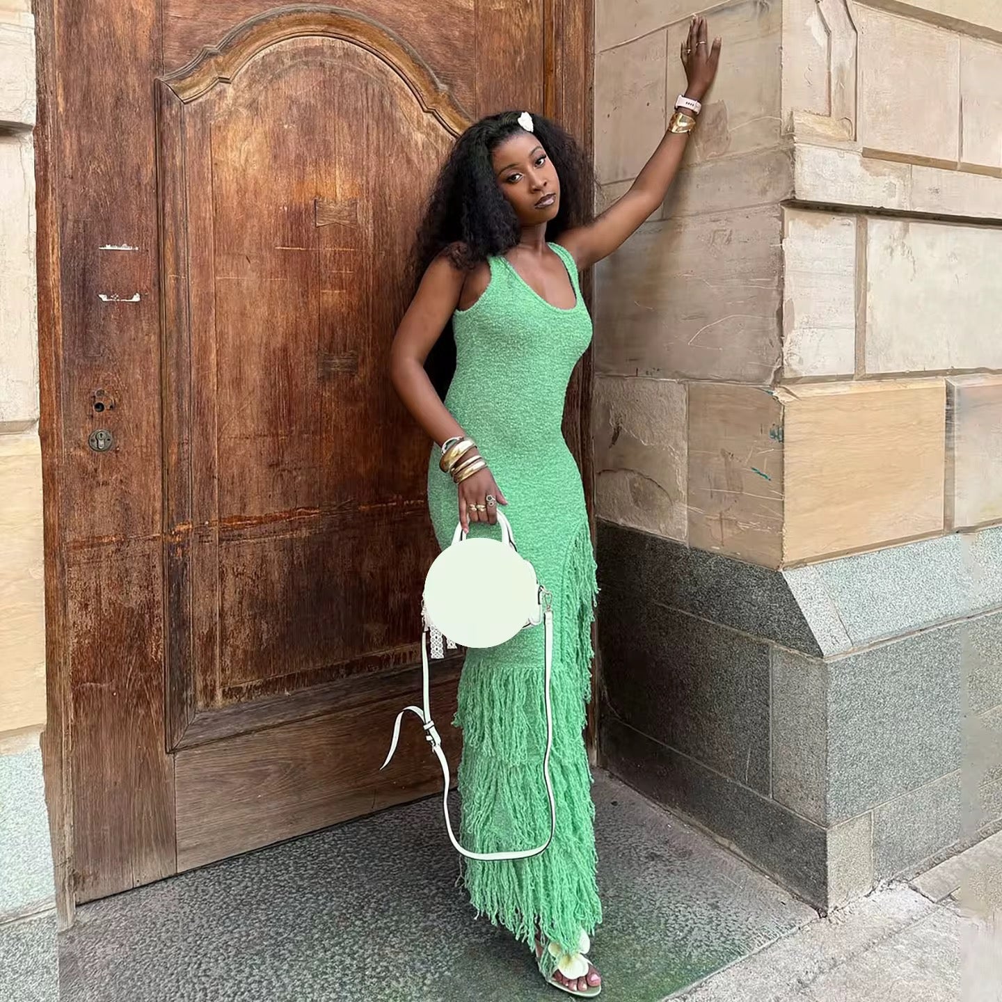 Luv Island Tassel Maxi Dress – Fashion Take Out Showroom
