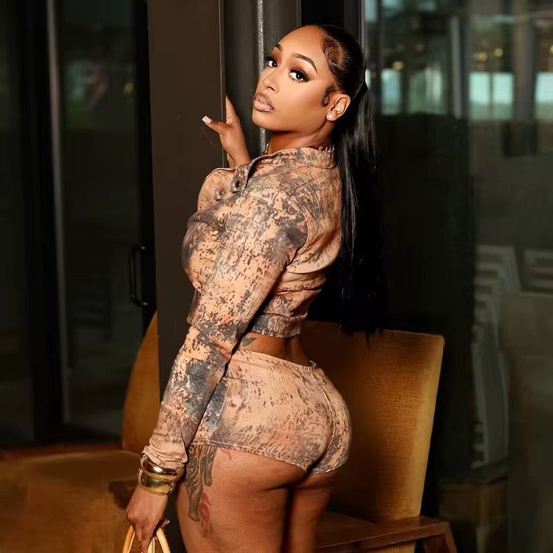 Most Wanted Two Piece Shorts Set