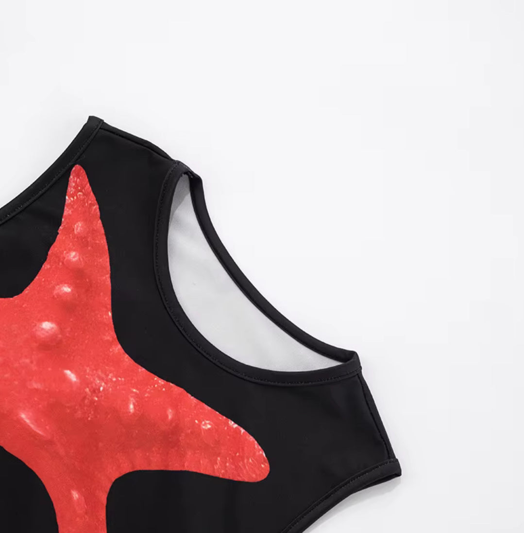 Hibiscus Nights Shorts Set