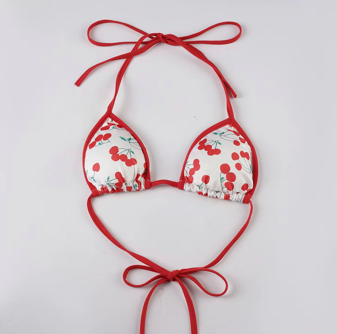 Cherries on Top - Plaid Shorts Set