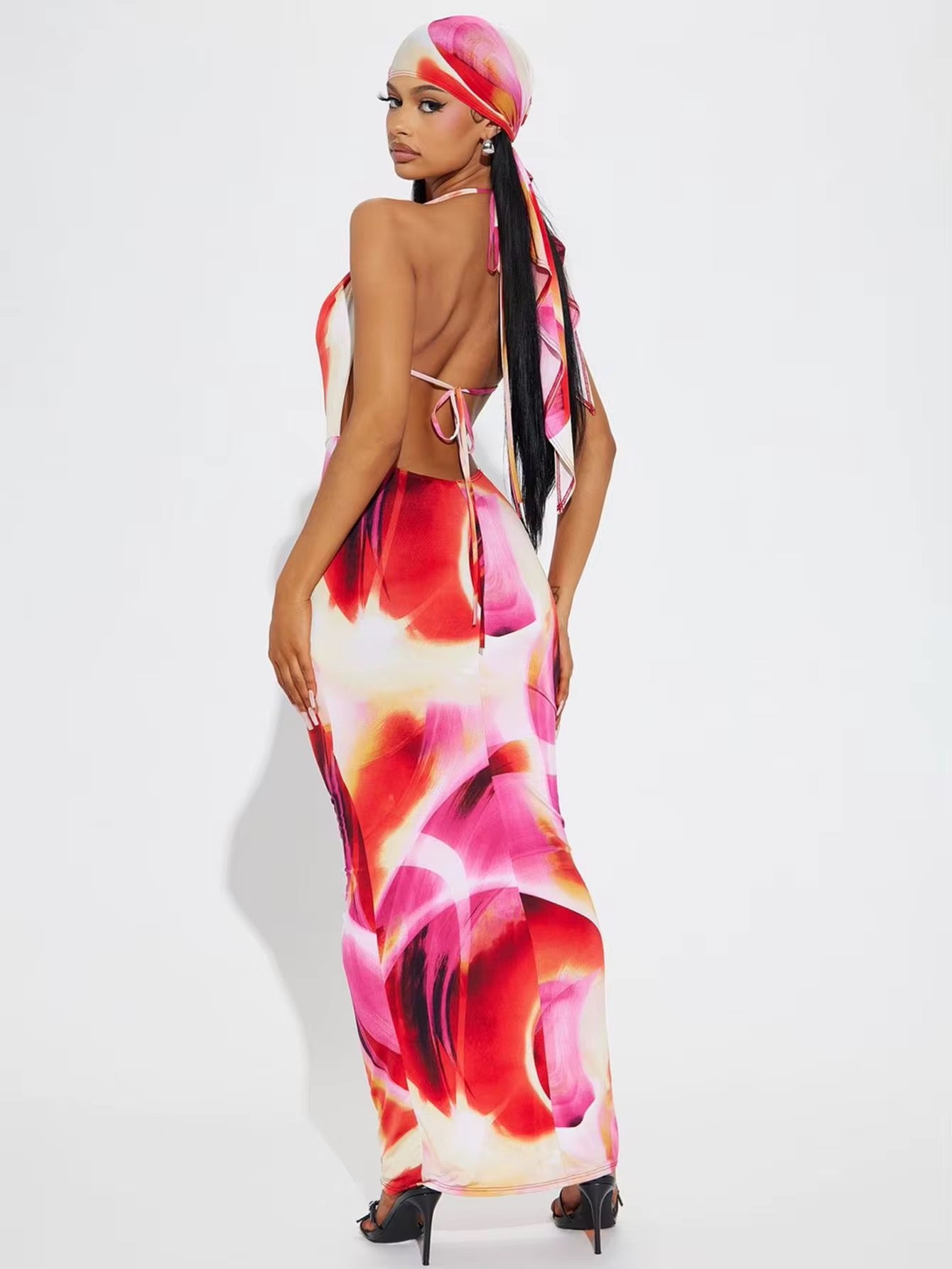 Send The Location Flora Maxi Set