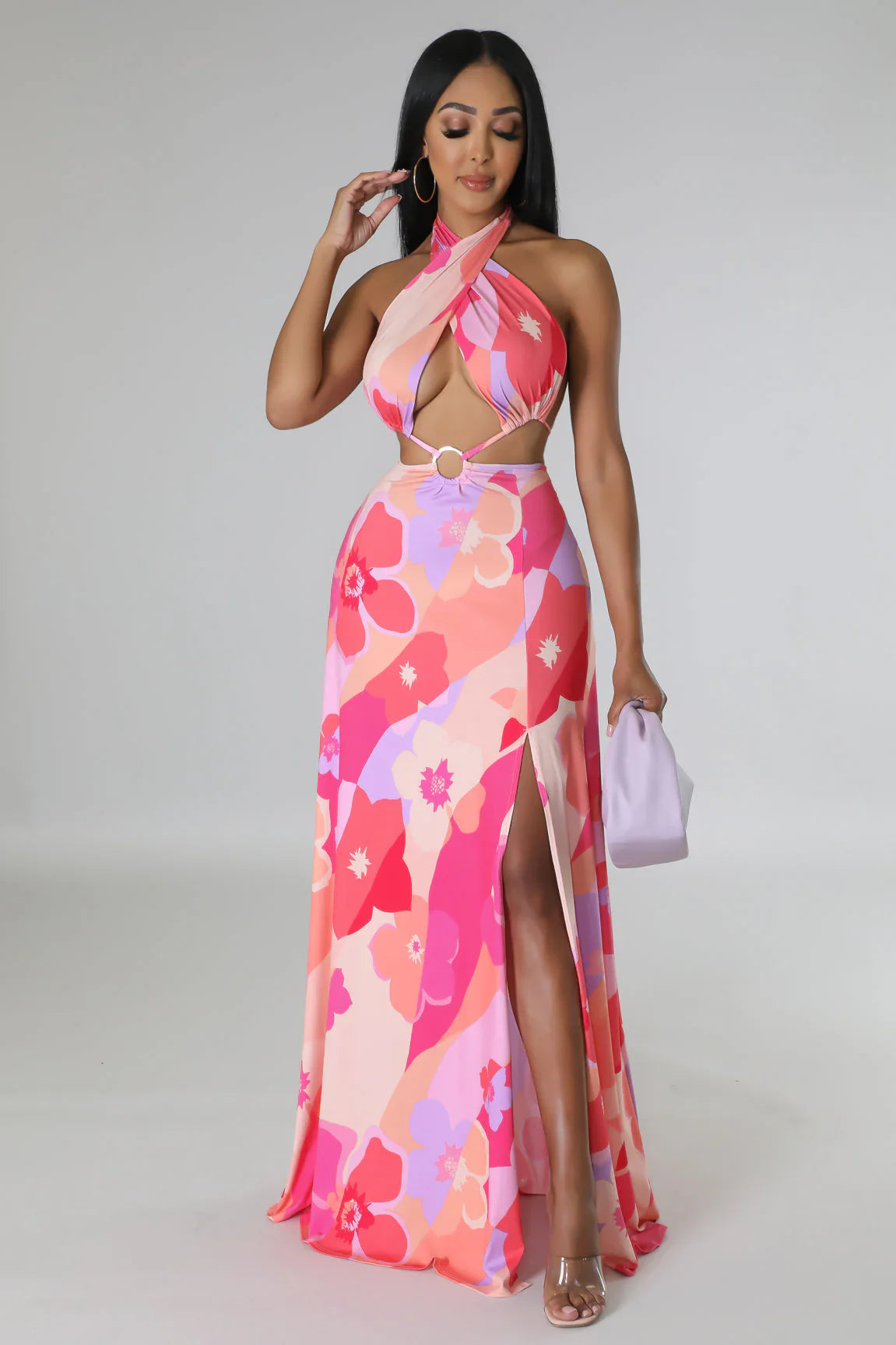 Petals & Prosecco Maxi Dress