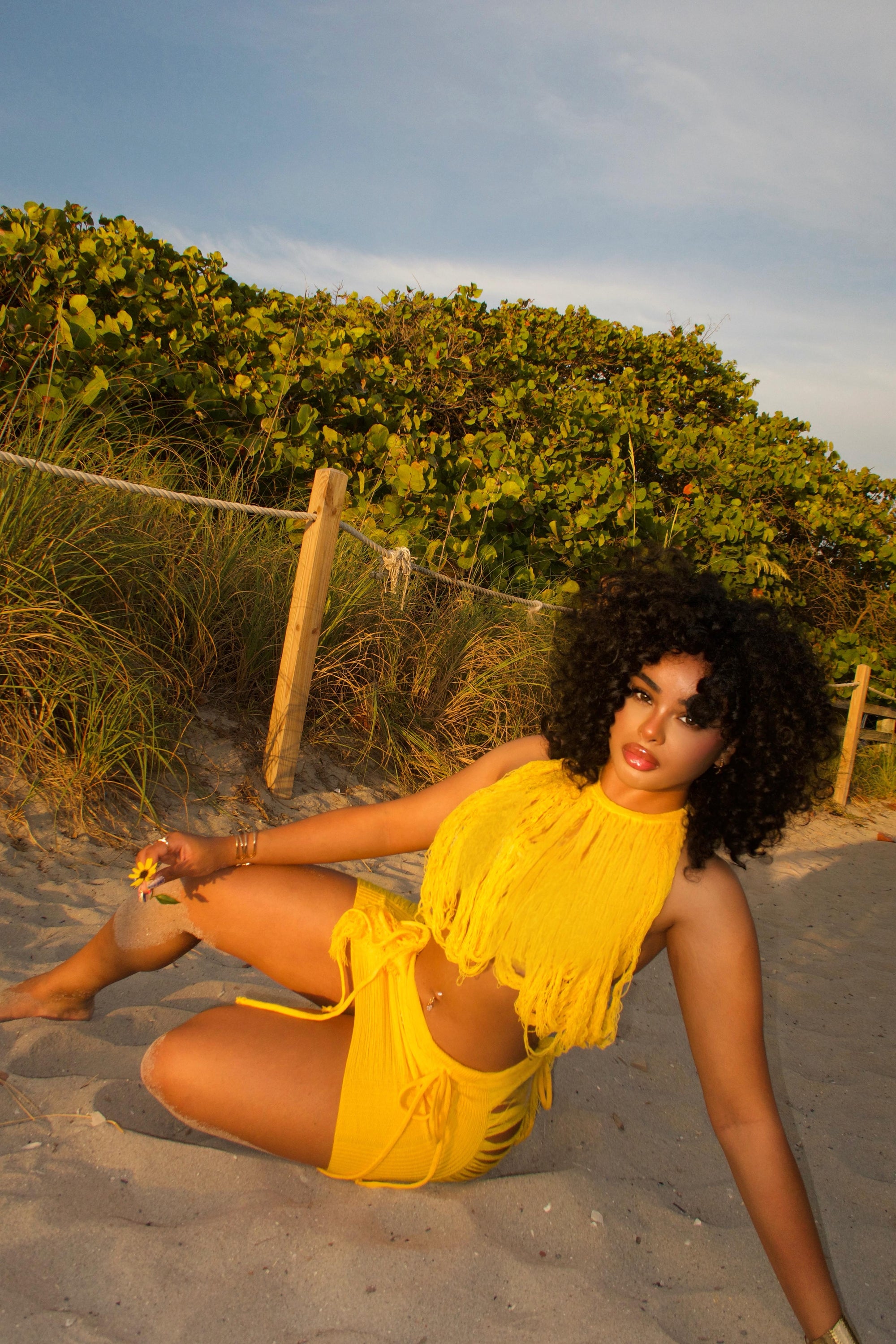 Lost In Paradise Skirt Set