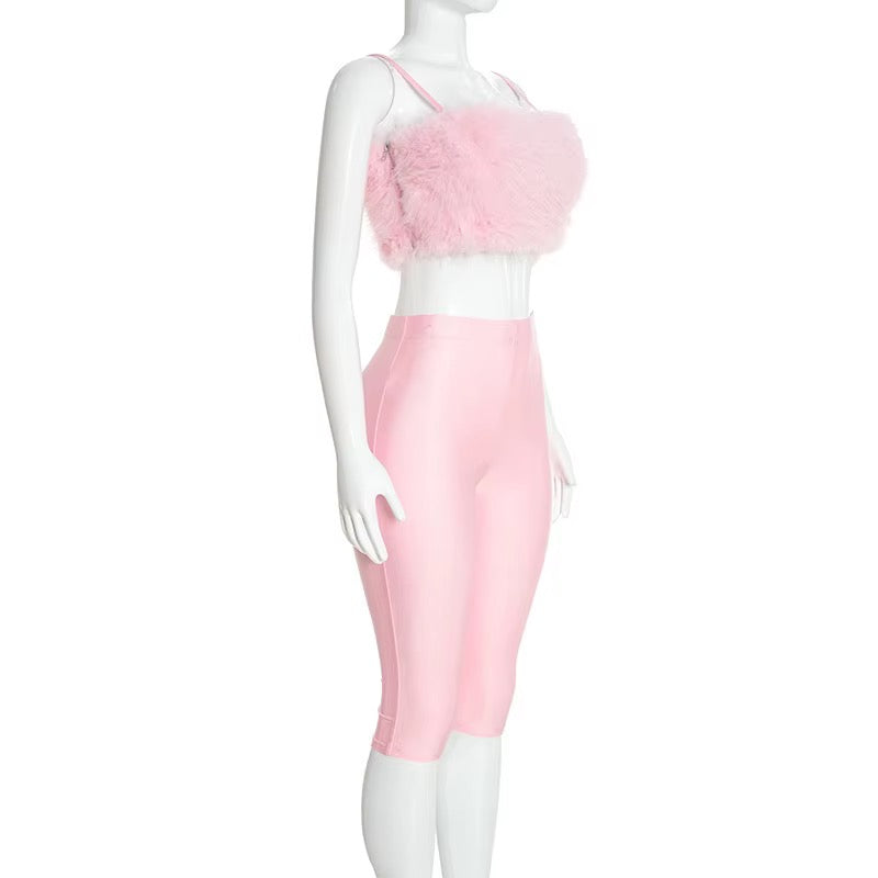 Hot Topic Plush Midi Leggings Set