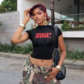 Rich Girl Dreams Crop Tee