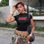 Rich Girl Dreams Crop Tee