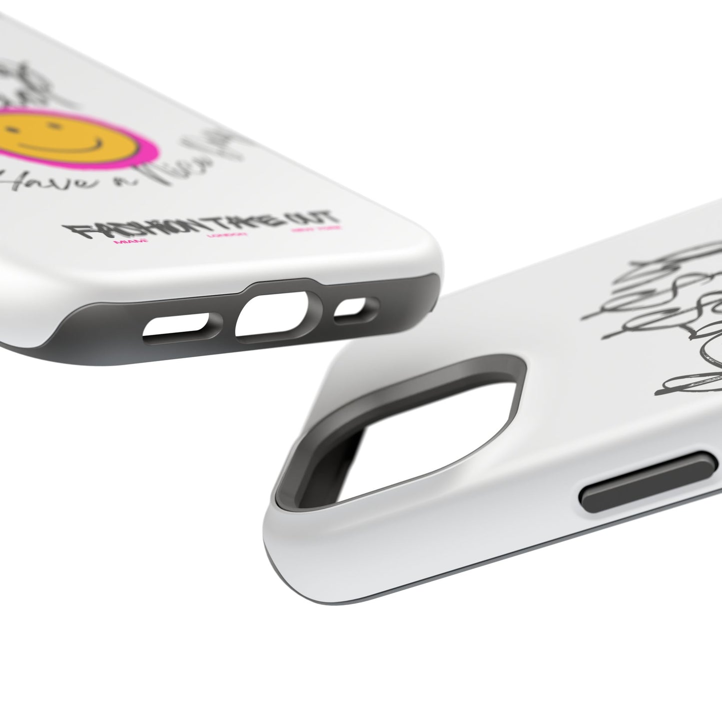 Bo$$y & Paid Smiley Phone Case