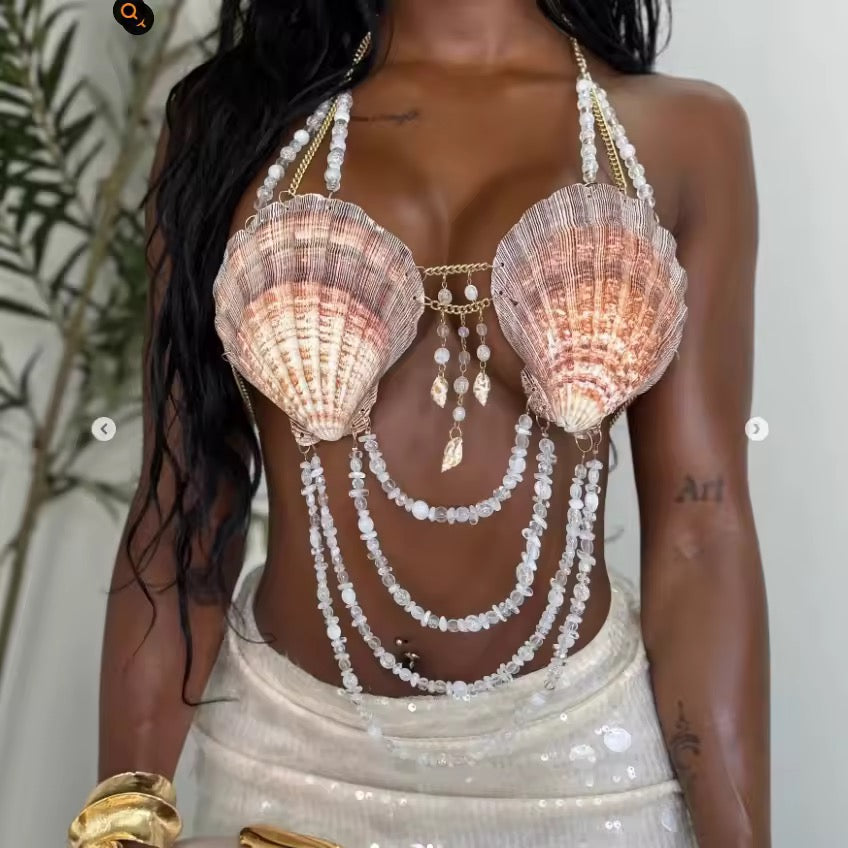 It’s My Aura Shell Bralette