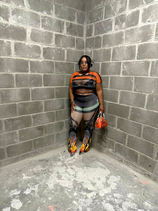 Keep It Spicy Two Piece Pants Set