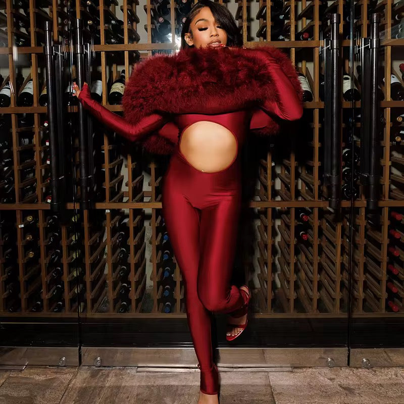 Think You’re Special Plush Fur Bodysuit