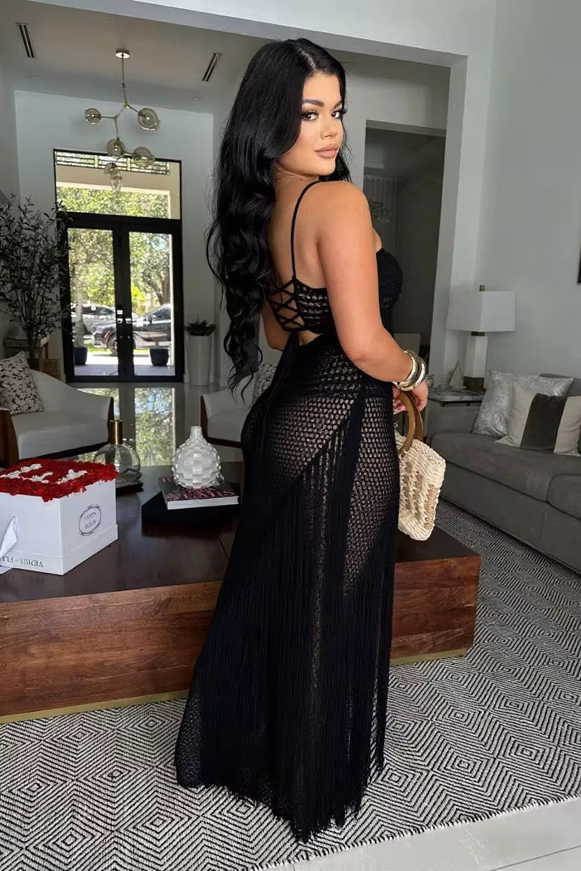 Room For Two Maxi Knitted Dress