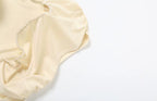 Main Attraction- Beige Twisted Two Piece Pants Set