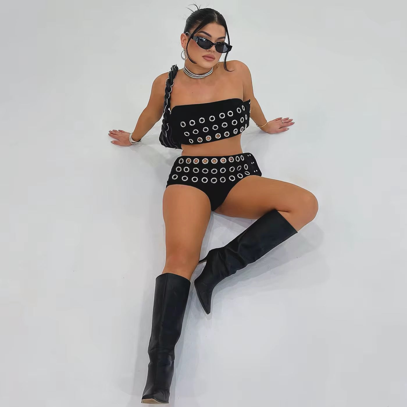 CRTL ALT SERVE Micro Shorts Set