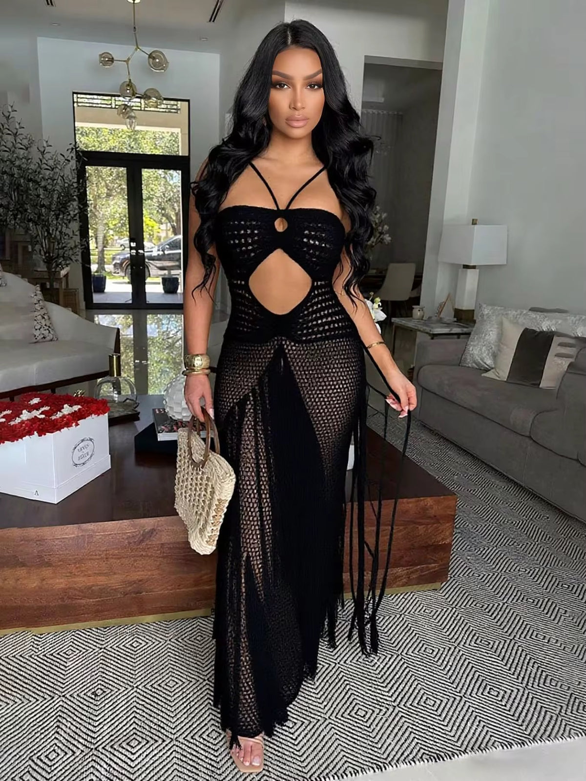 Room For Two Maxi Knitted Dress