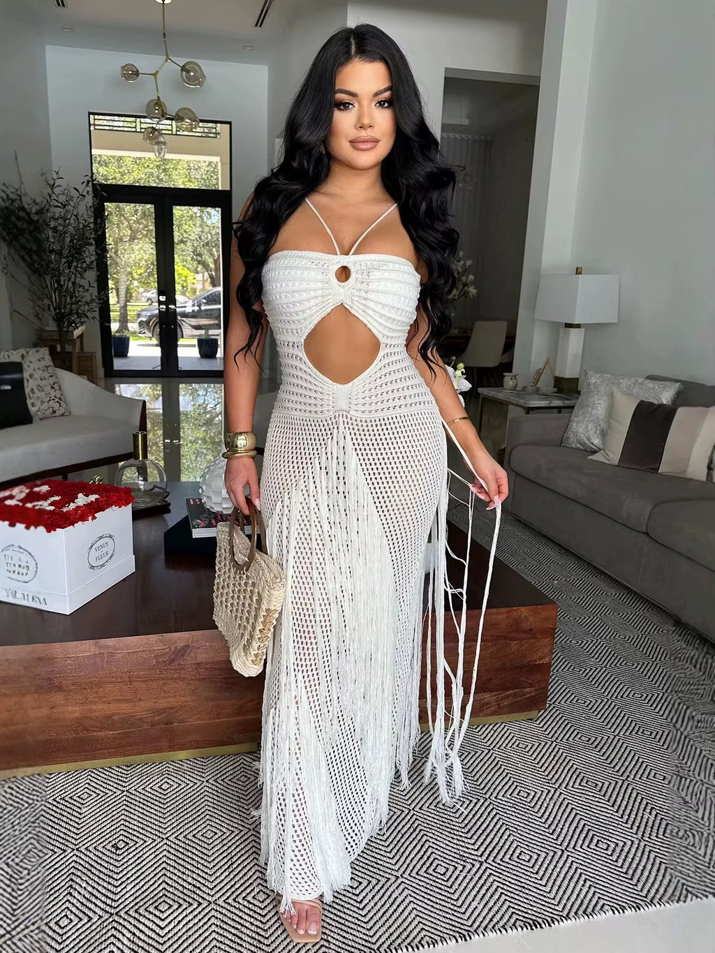 Room For Two Maxi Knitted Dress