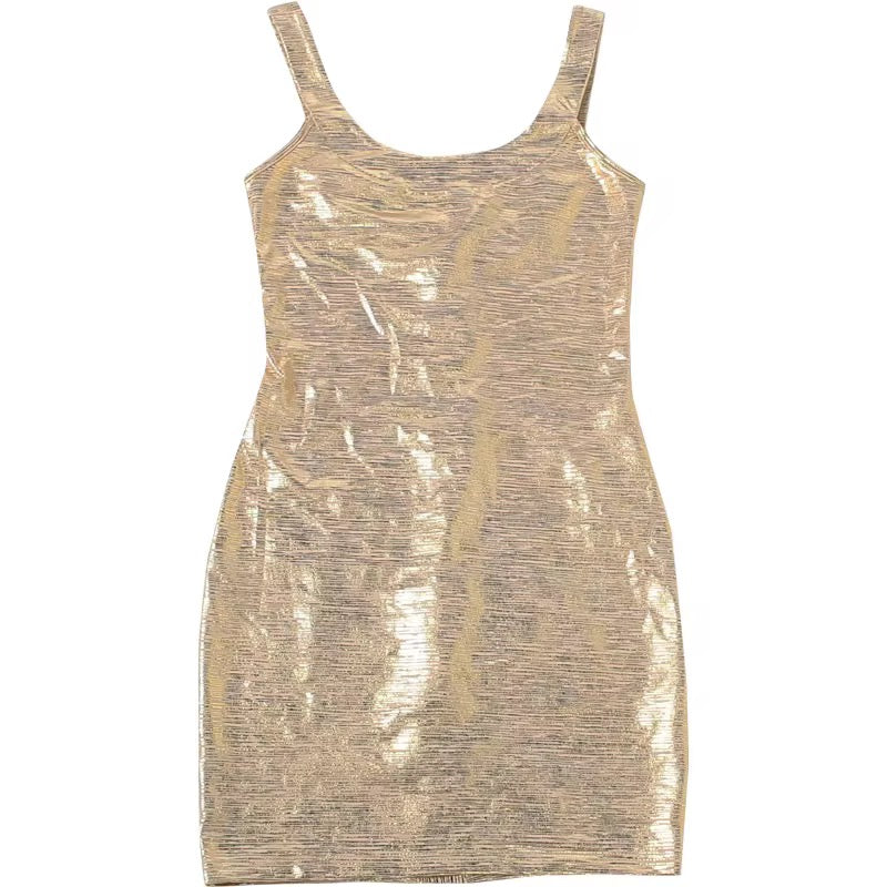 Golden Affair Mini Dress