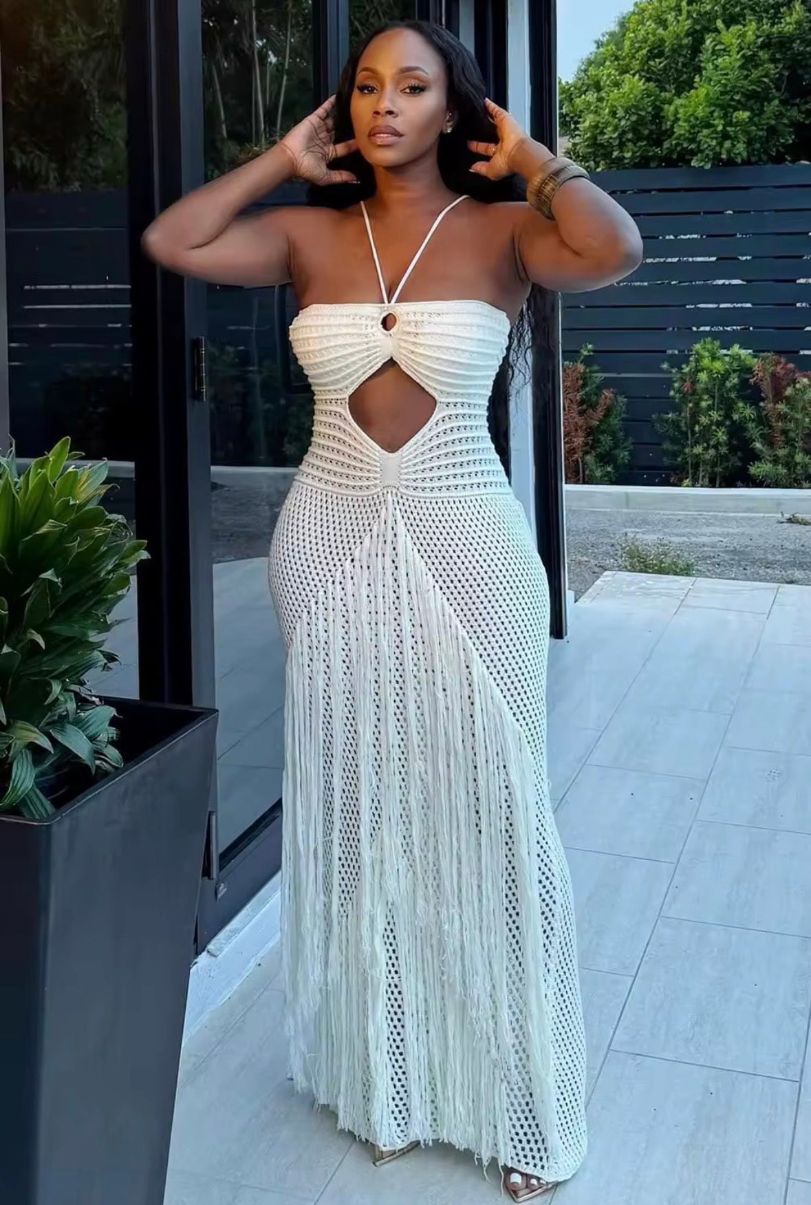 Room For Two Maxi Knitted Dress