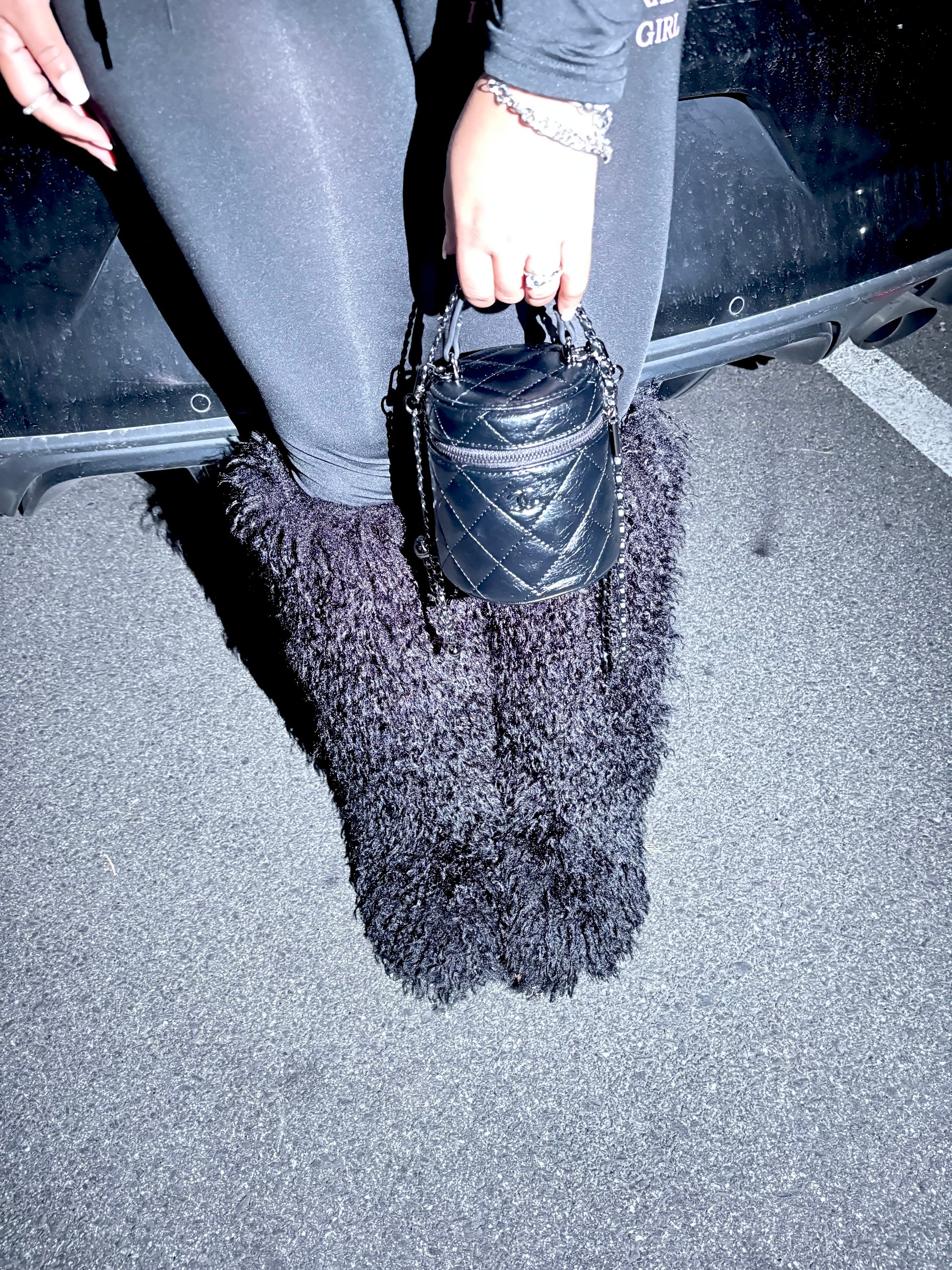 Khloe Doodle Furry Boots