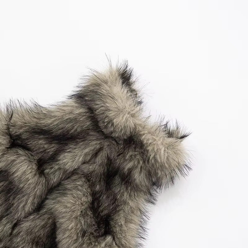 Dynasty Plush Fur Vest