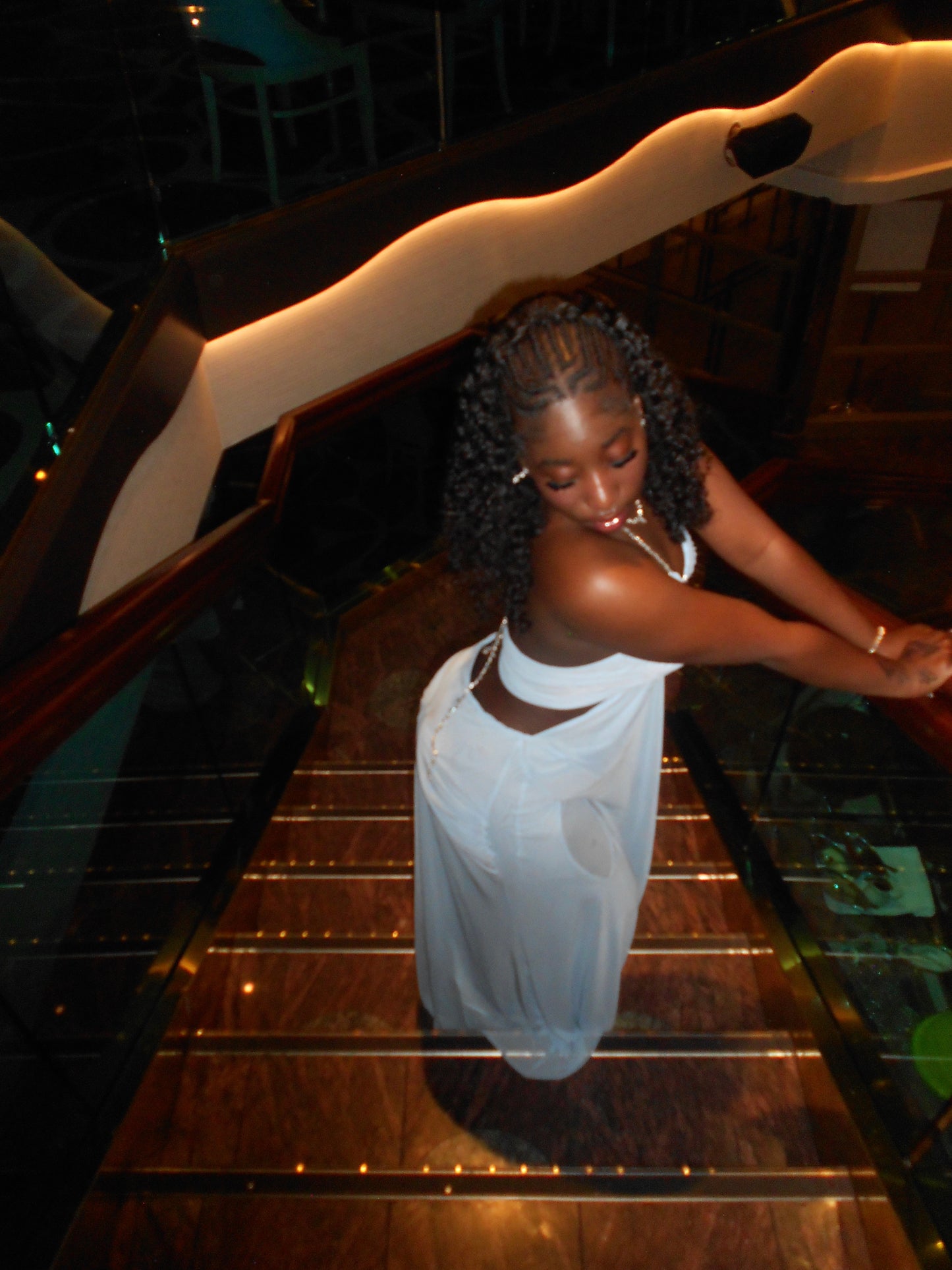 Can’t Be Alone Tonight Bling Maxi Dress