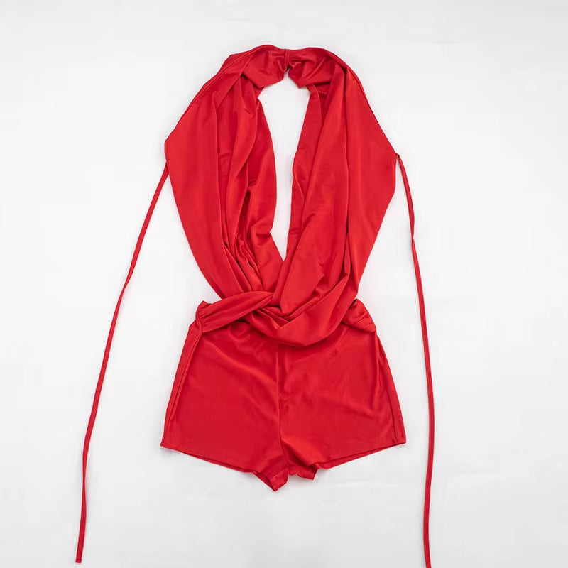 Don’t Love Me Halter Romper