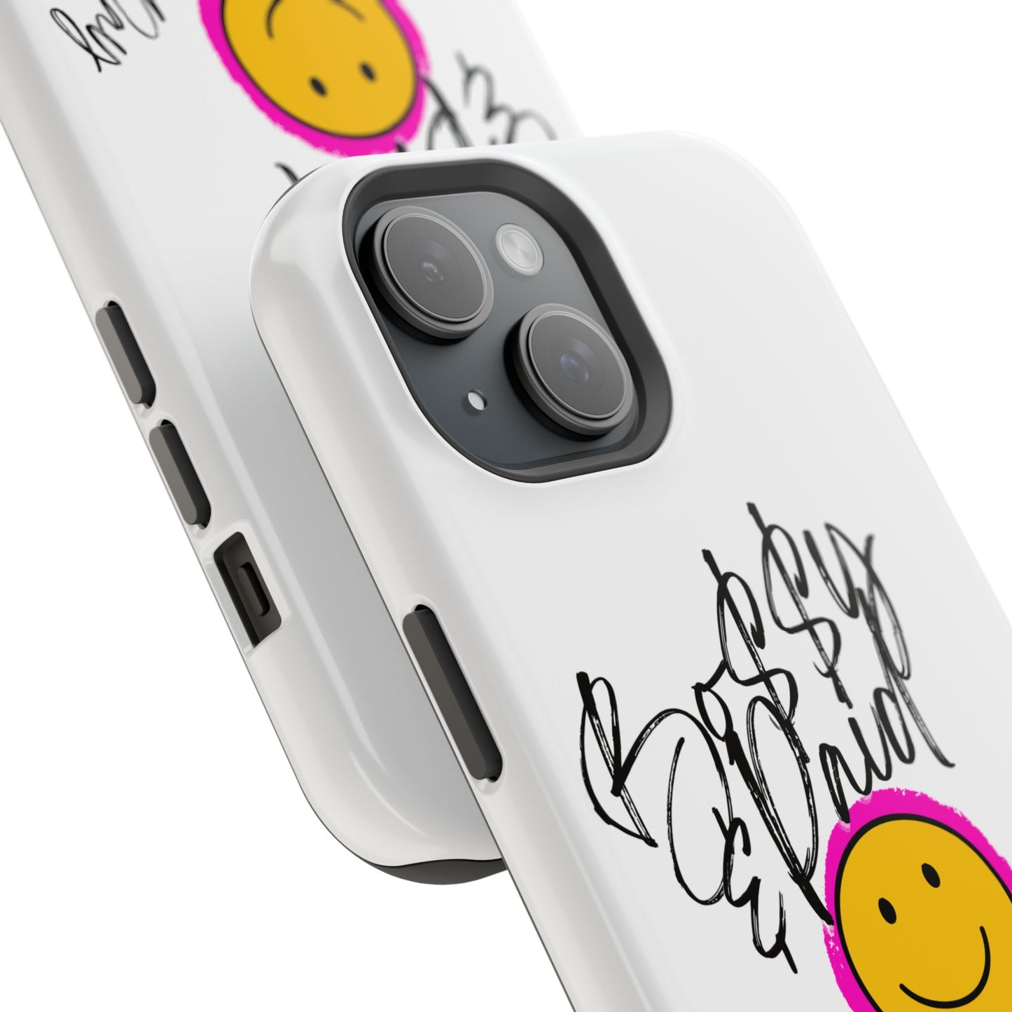 Bo$$y & Paid Smiley Phone Case