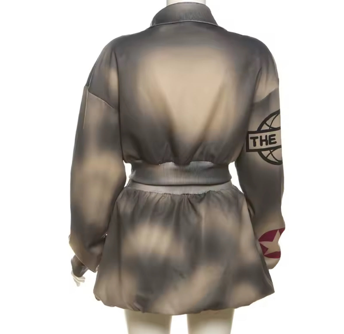 Fast Lane Bubble Skirt Set