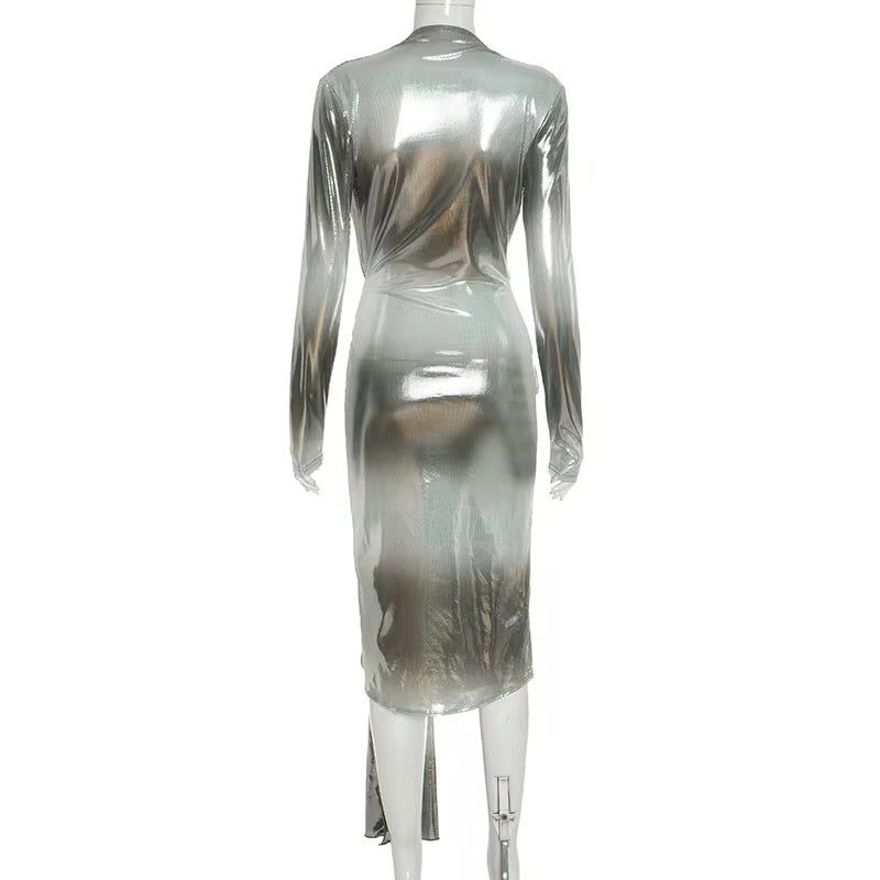 Take Me Dancing - Ombré High Split Dress