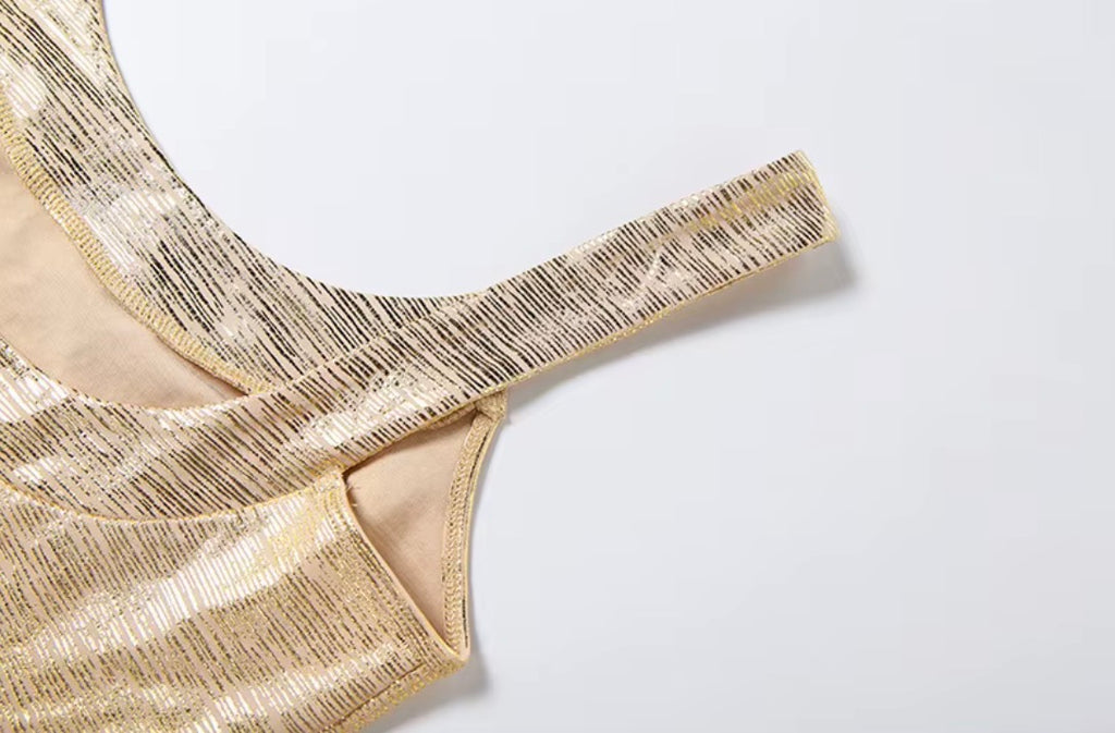 Golden Affair Mini Dress