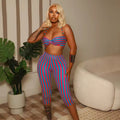 No Rules Tonight - Red Pinstripe Pants Set