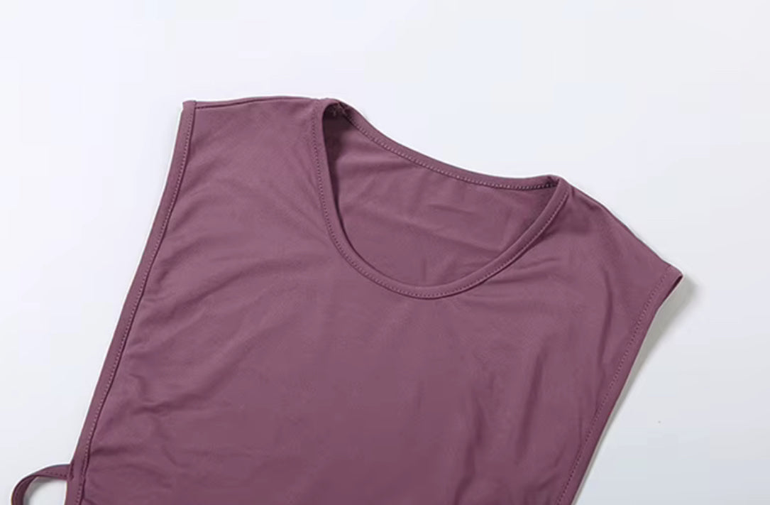 Won’t Let Go Mauve Bodysuit Set