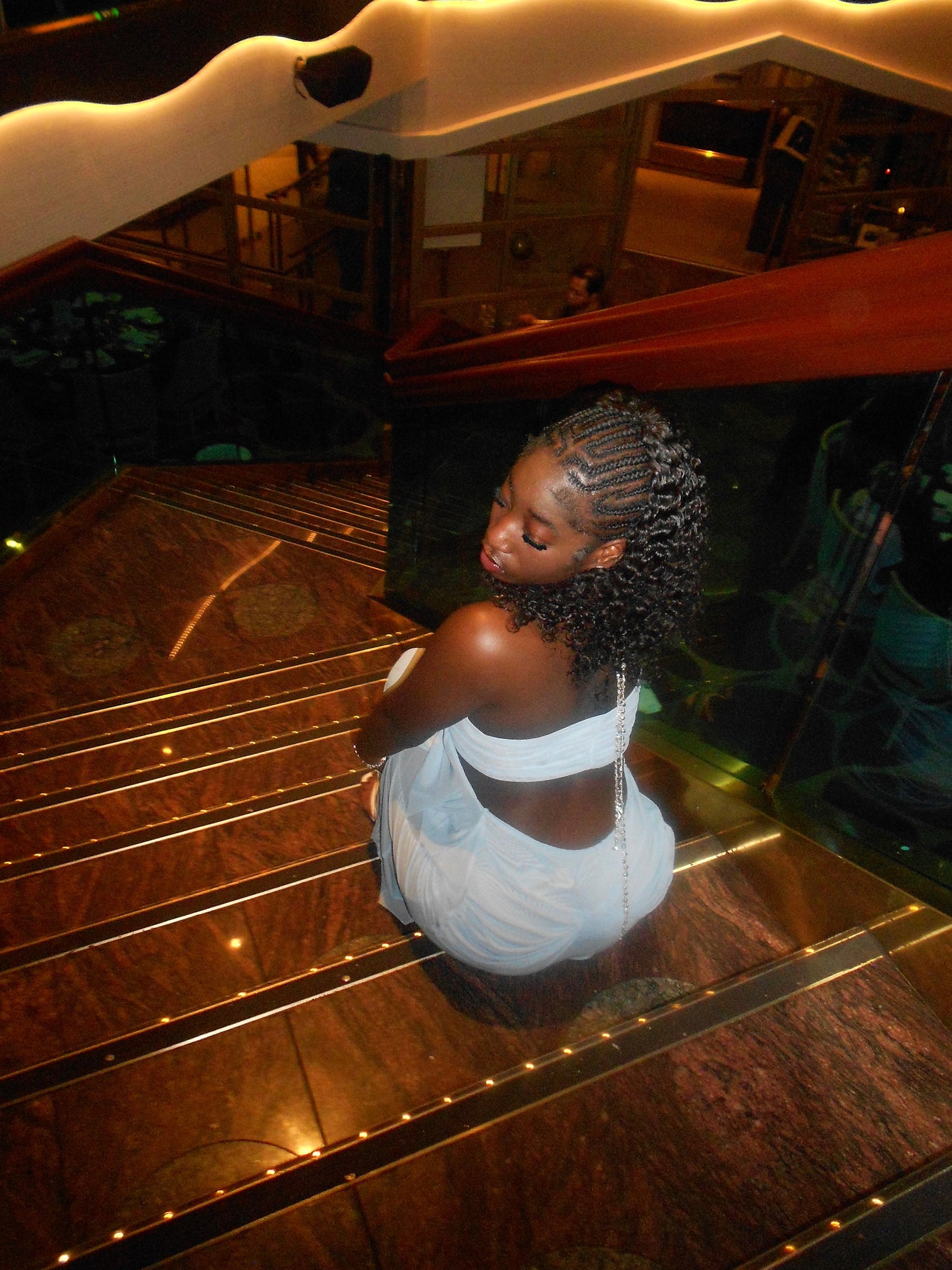 Can’t Be Alone Tonight Bling Maxi Dress