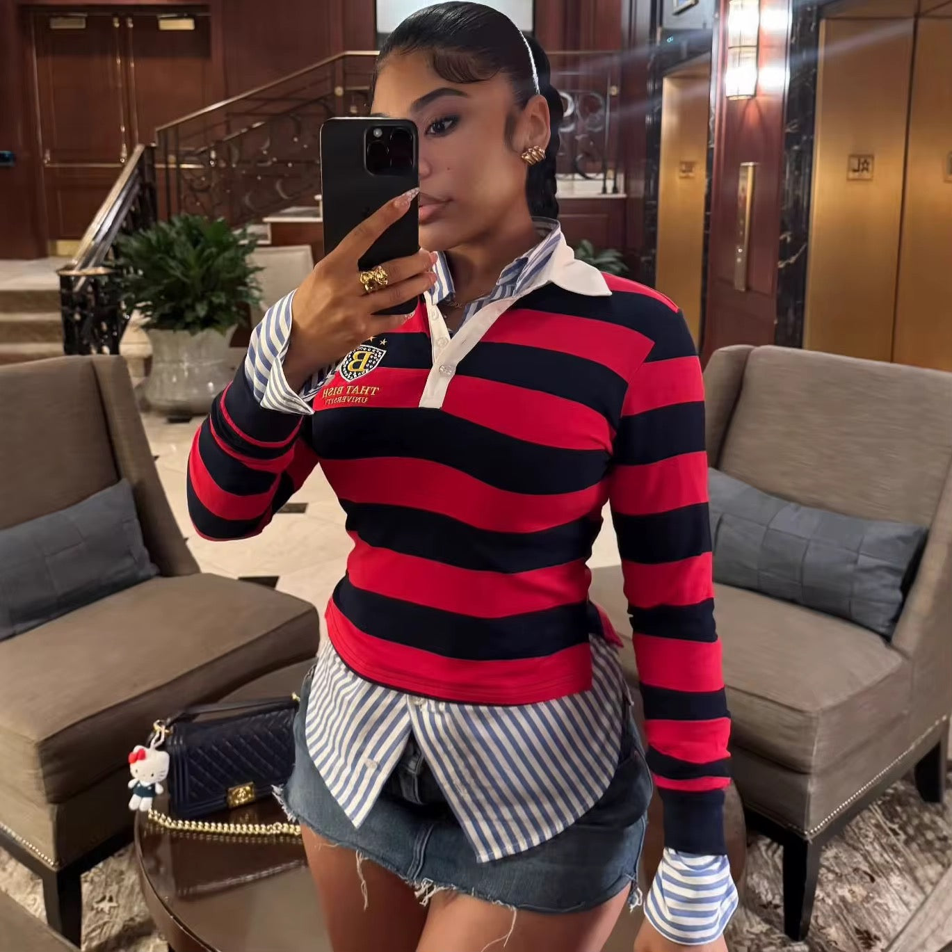 That B!sh University Polo Shirt