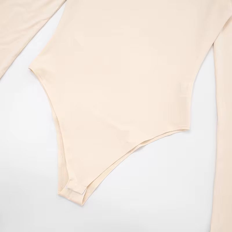 Soft Sculpt Bodysuit Set - Black