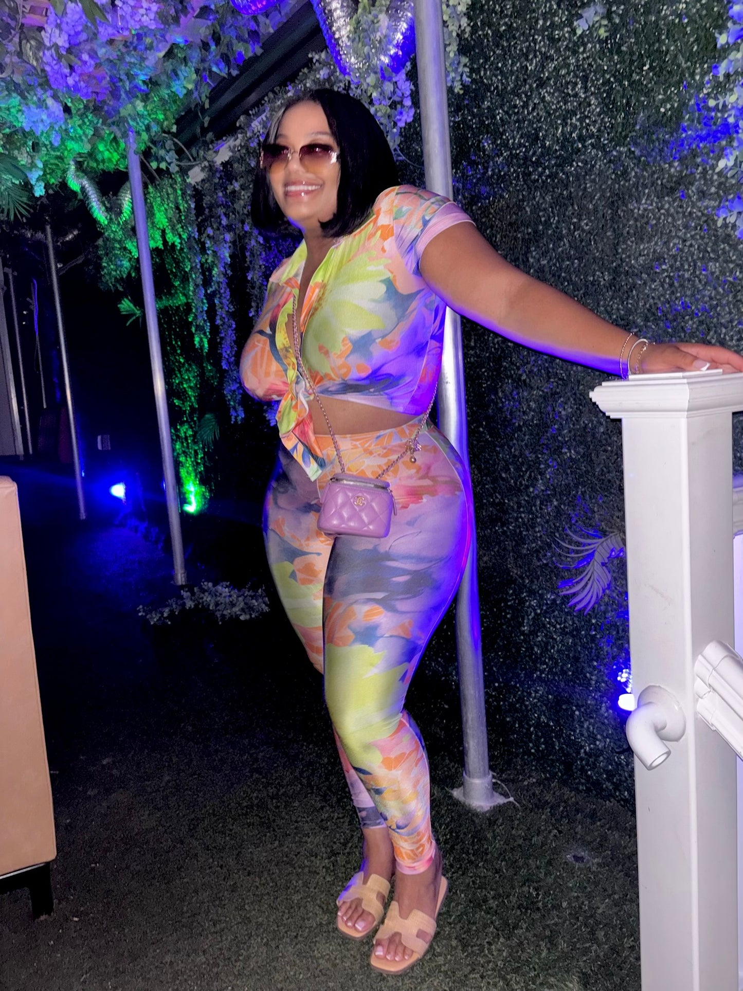 Getaway in Color Two Piece Pants Set