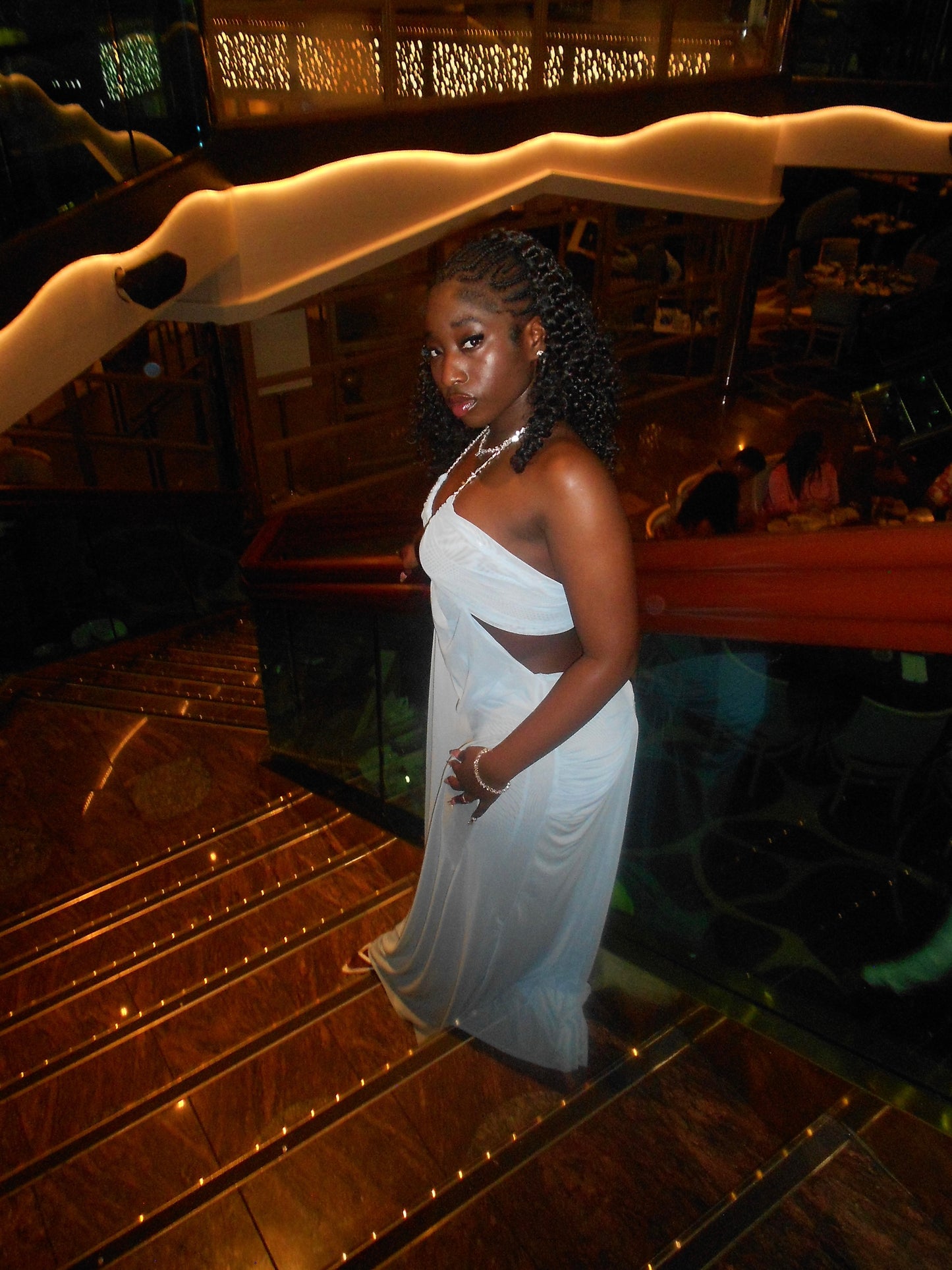 Can’t Be Alone Tonight Bling Maxi Dress