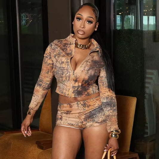 Most Wanted Two Piece Shorts Set