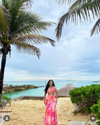Petals & Prosecco Maxi Dress