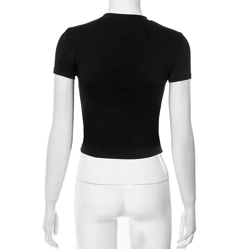 Rich Girl Dreams Crop Tee