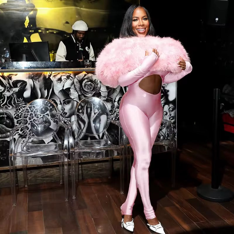 Think You’re Special Plush Fur Bodysuit