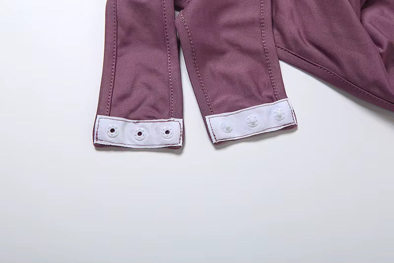 Won’t Let Go Mauve Bodysuit Set