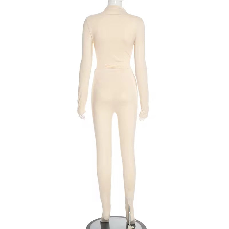 Soft Sculpt Bodysuit Set - Butter Cream