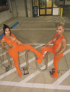 He Loves Us Both Plunge Bodysuit Set