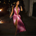 Hopeful Romantic Ombrè Maxi Dress