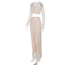 Into My Arms Ruffle Skirt Set