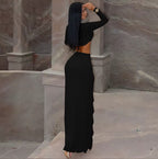 Into My Arms Ruffle Skirt Set