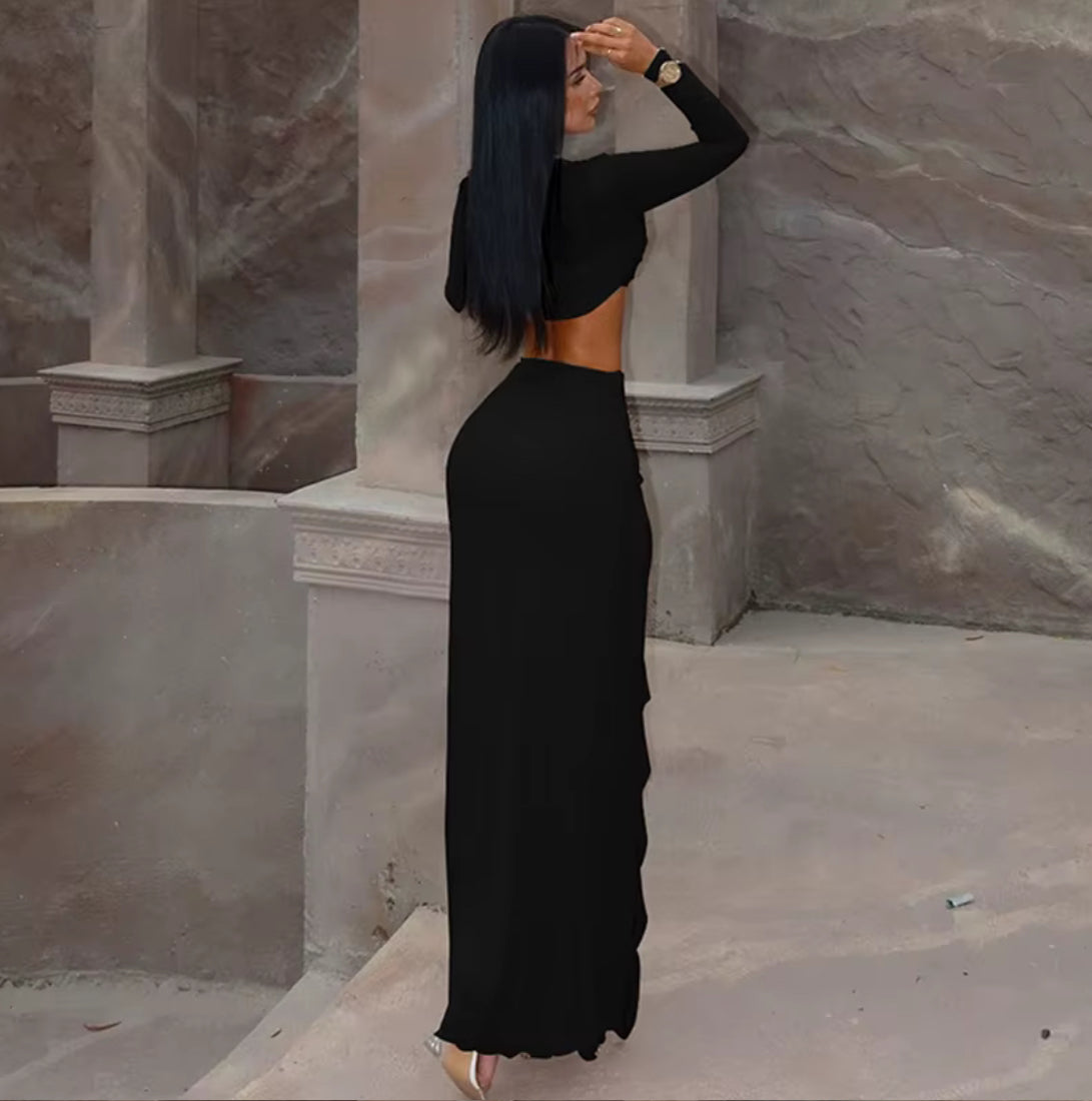 Into My Arms Ruffle Skirt Set