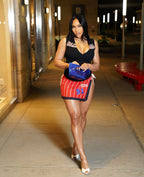 Out of Your League Stripe Skirt Set